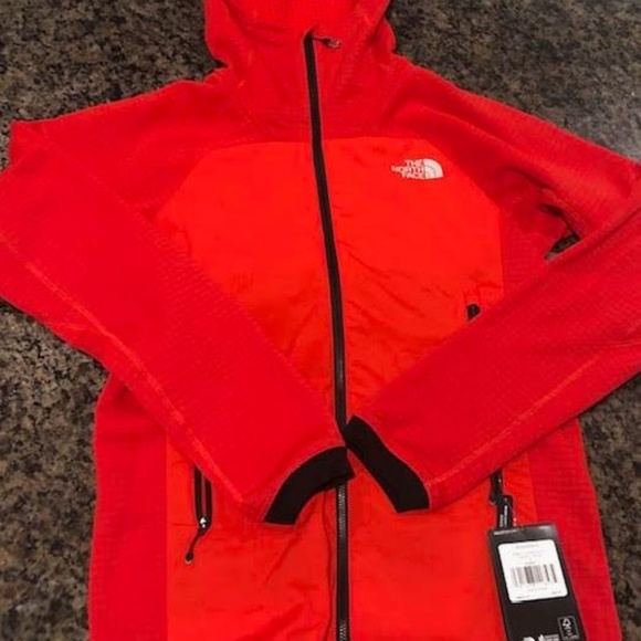 the north face red jacket womens